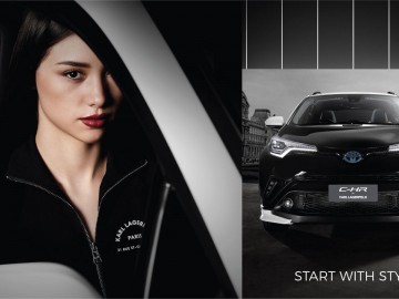 Toyota C-HR w limitowanej edycji Karl Lagerfeld
